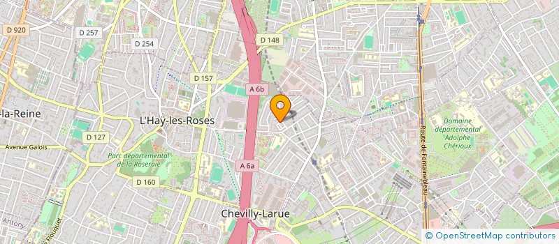 localisation de l'entreprise LMNP TOIGO/SAPIENZA  L'HAY-LES-ROSES