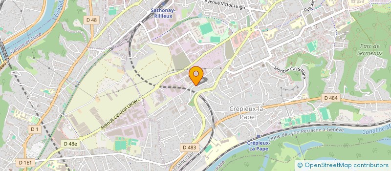 localisation de l'entreprise LMNP TOKAEV-ARSAKAEV  RILLIEUX-LA-PAPE