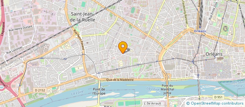 localisation de l'entreprise LMNP - TORNE à ORLEANS