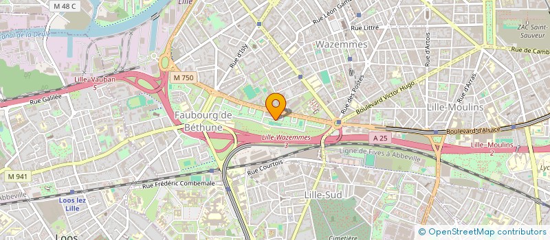 localisation de l'entreprise LMNP TOTO-TITI à LILLE