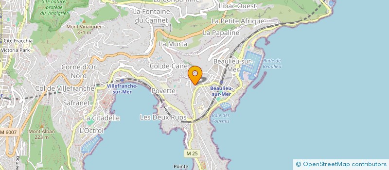 localisation de l'entreprise LMNP TROUCHE à BEAULIEU-SUR-MER