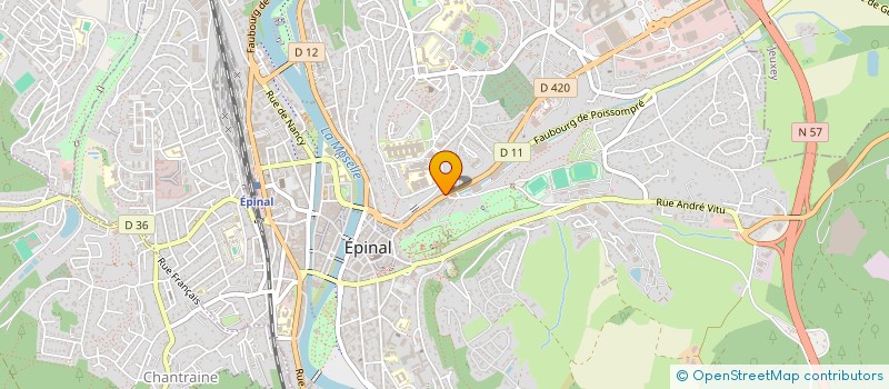 localisation de l'entreprise LMNP VAILLANT/MICQUE/ROYER EPINAL  EPINAL