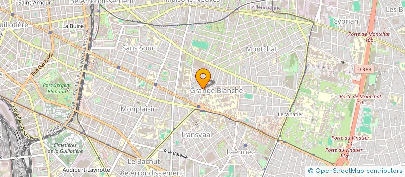 localisation de l'entreprise LMNP VALLET CHO  LYON