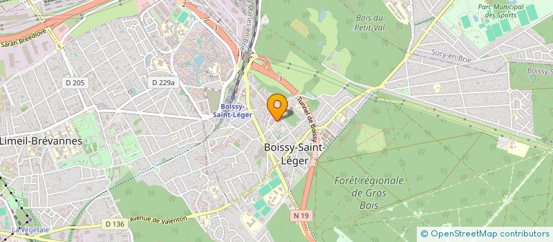 localisation de l'entreprise LMNP VALLOU EN INDIVISION à BOISSY-SAINT-LEGER