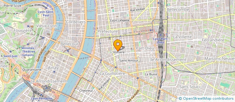 localisation de l'entreprise LMNP VAUDREY  LYON