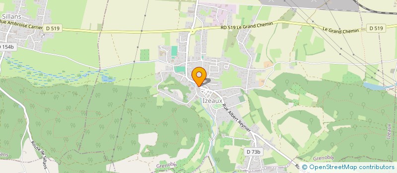 localisation de l'entreprise LMNP VEYRIER-ALLEMAND  IZEAUX