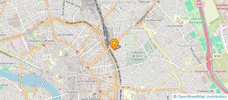 localisation de l'entreprise LMNP VIGNEAU  TOULOUSE