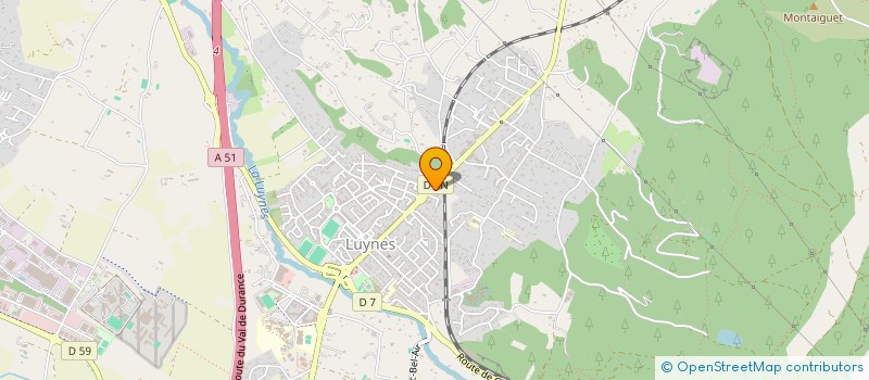 localisation de l'entreprise LMNP VILLA DES GRANDS PINS  AIX-EN-PROVENCE