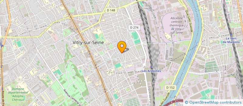 localisation de l'entreprise LMNP VITRY-SUR-SEINE  VITRY-SUR-SEINE