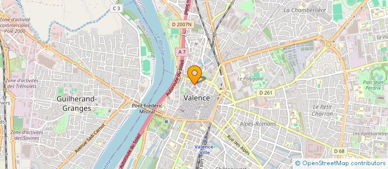 localisation de l'entreprise LMNP VKT à VALENCE