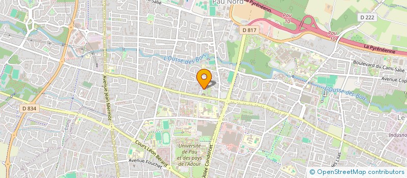 localisation de l'entreprise LMNP VOIVRET à PAU