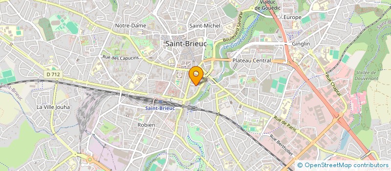 localisation de l'entreprise LMNP VOLTAIRE à SAINT-BRIEUC