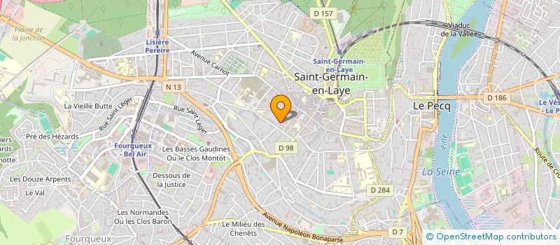 localisation de l'entreprise LMNP WAUTHIER  SAINT-GERMAIN-EN-LAYE