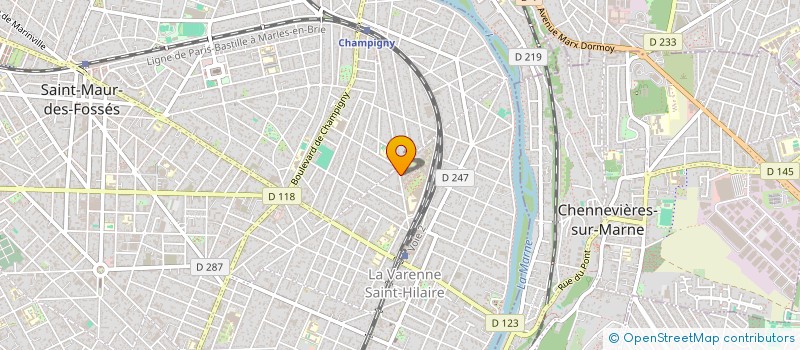 localisation de l'entreprise LMNP YAM  SAINT-MAUR-DES-FOSSES