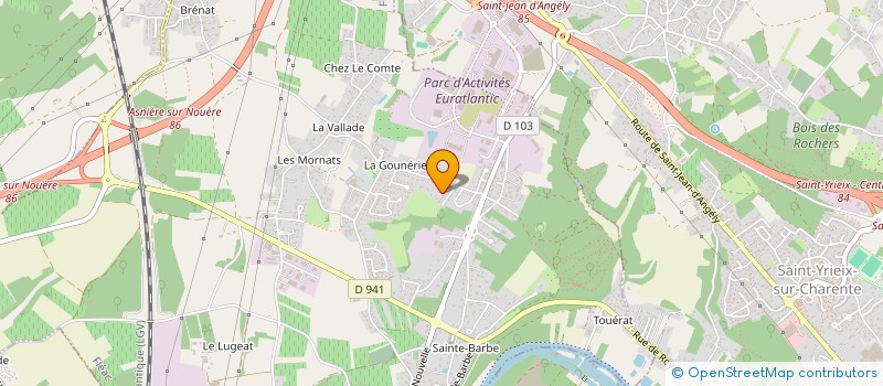 localisation de l'entreprise LMNP YAQ à FLEAC