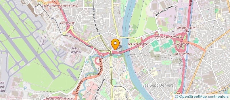 localisation de l'entreprise LMNP ZAKROCKI à BLAGNAC