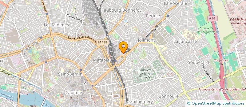 localisation de l'entreprise LMNP ZOLA à TOULOUSE