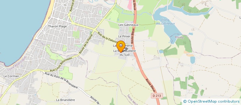 localisation de l'entreprise LMNP44730  SAINT-MICHEL-CHEF-CHEF