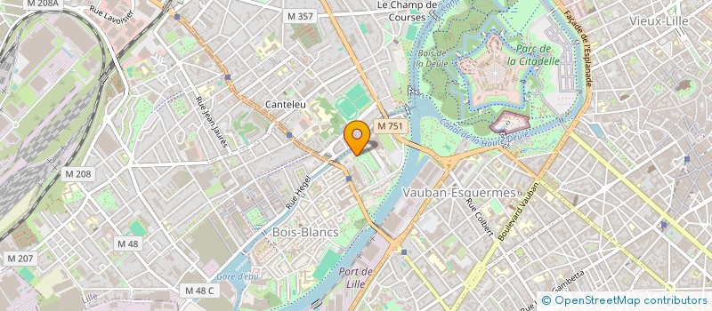 localisation de l'entreprise LMNPMAKRANDI à LILLE