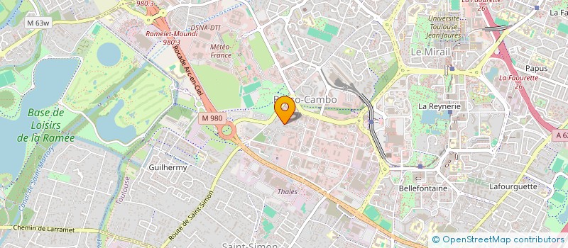 localisation de l'entreprise LMNPTOUL4962  TOULOUSE