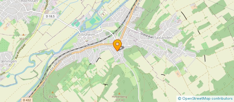 localisation de l'entreprise LMNT 3  HOCHSTATT