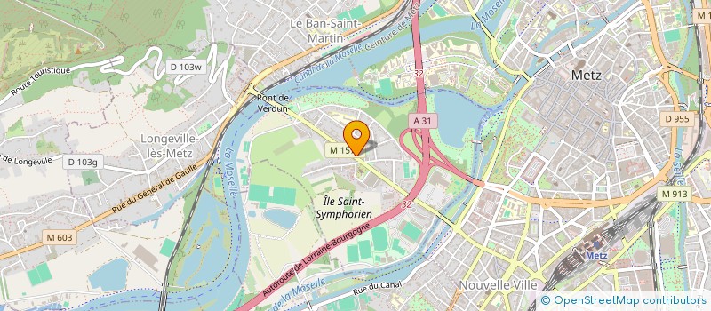 localisation de l'entreprise LMO à LONGEVILLE-LES-METZ