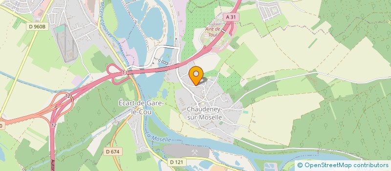 localisation de l'entreprise LMO IMMOBILIER  CHAUDENEY-SUR-MOSELLE