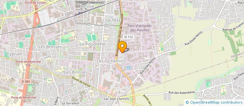 localisation de l'entreprise LMO SERVICES  VAULX-EN-VELIN