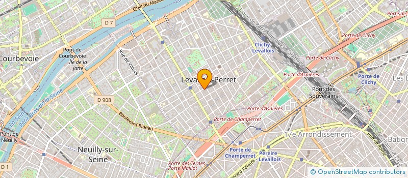 localisation de l'entreprise LMOH EUROMED INDUSTRIES à LEVALLOIS-PERRET