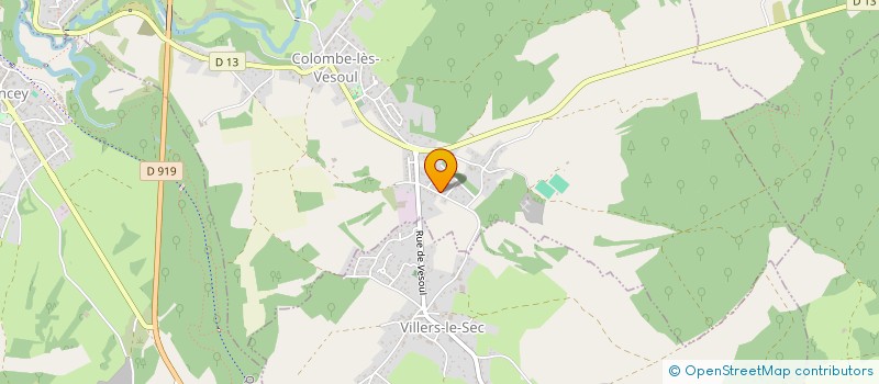 localisation de l'entreprise LMOL à COLOMBE-LES-VESOUL
