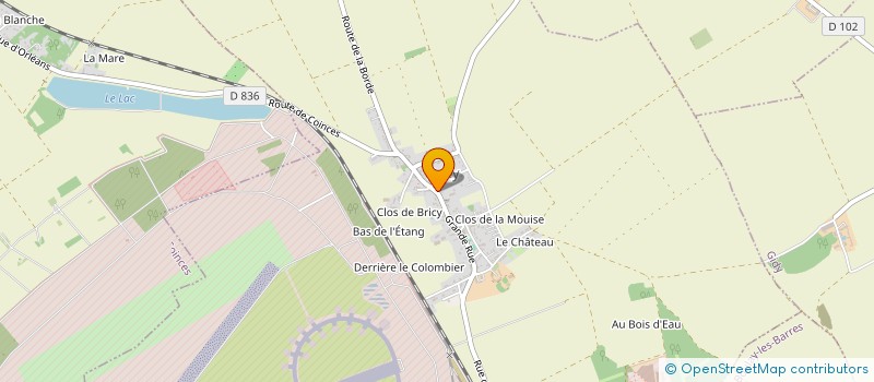 localisation de l'entreprise LMP  BRICY