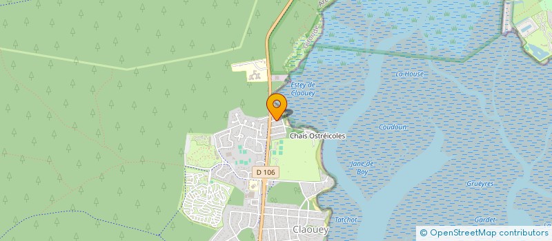 localisation de l'entreprise LMP BEVNIL  LEGE-CAP-FERRET