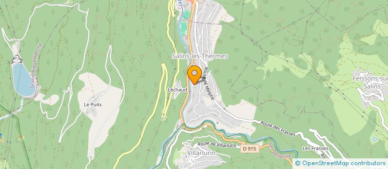 localisation de l'entreprise LMP CONSTRUCTIONS  SALINS-FONTAINE