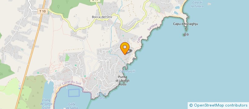 localisation de l'entreprise LMP DELMAS à PORTO-VECCHIO
