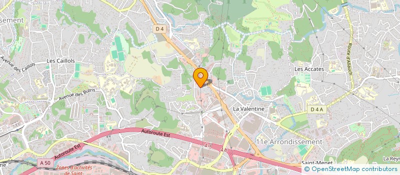 localisation de l'entreprise LMP INVEST à MARSEILLE