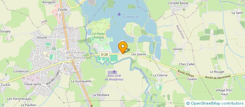 localisation de l'entreprise LMP KARTING à MALAFRETAZ