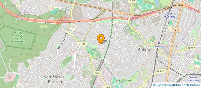 localisation de l'entreprise LMP LE DANTEC à ANTONY