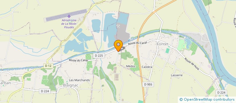 localisation de l'entreprise LMP LORIOT  LOUPIAC-DE-LA-REOLE