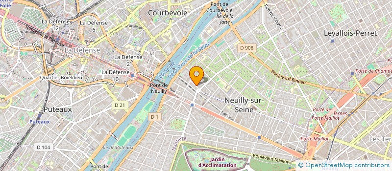 localisation de l'entreprise LMP MARKET PLACE à NEUILLY-SUR-SEINE