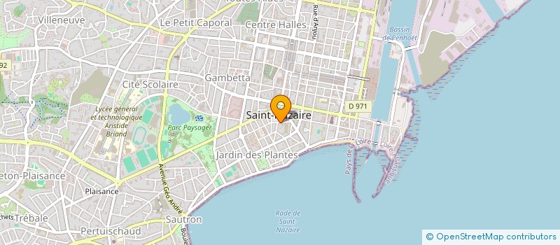 localisation de l'entreprise LMP MUSIQUE à SAINT-NAZAIRE