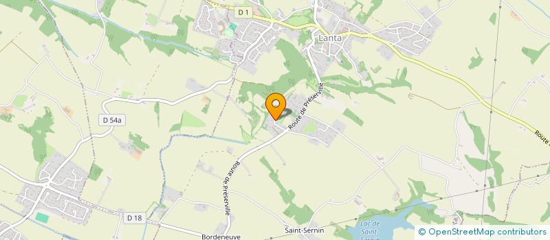 localisation de l'entreprise LMPASSERELLE  LANTA
