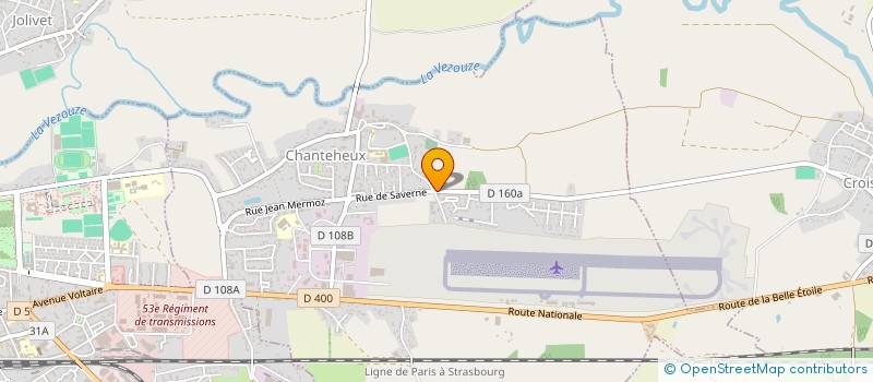 localisation de l'entreprise LMPC 54  CHANTEHEUX