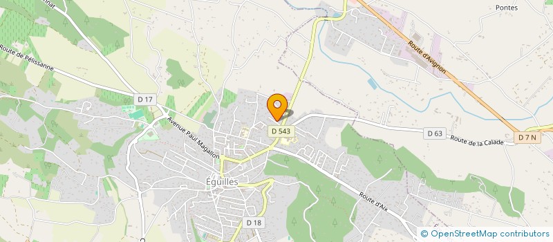 localisation de l'entreprise LMPF IMMOBILIER  EGUILLES