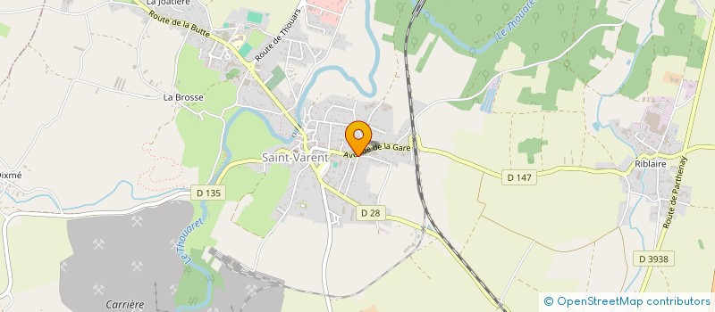 localisation de l'entreprise LMPG à SAINT-VARENT