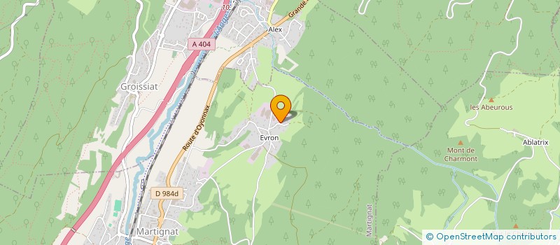 localisation de l'entreprise LMPI à MARTIGNAT