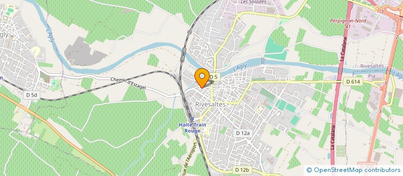 localisation de l'entreprise LMPM  RIVESALTES