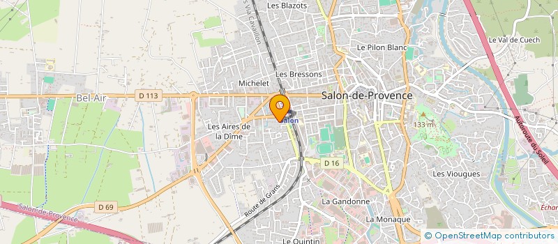 localisation de l'entreprise LMPN PAINI  SALON-DE-PROVENCE