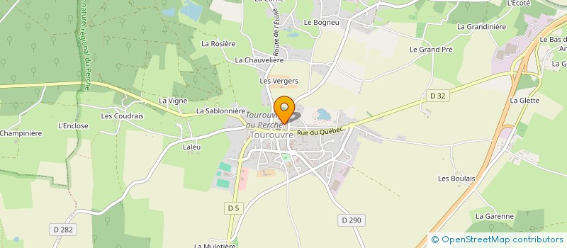 localisation de l'entreprise LMPTH à TOUROUVRE AU PERCHE