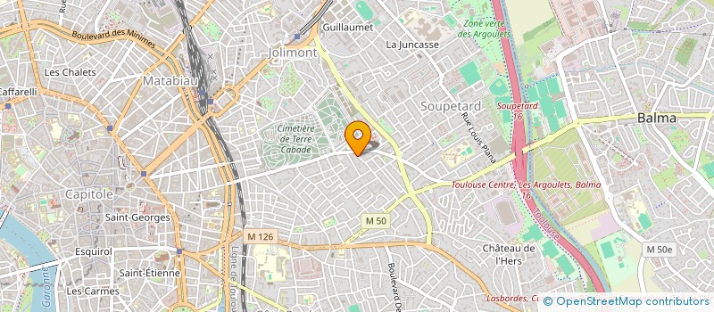 localisation de l'entreprise LMPV à TOULOUSE