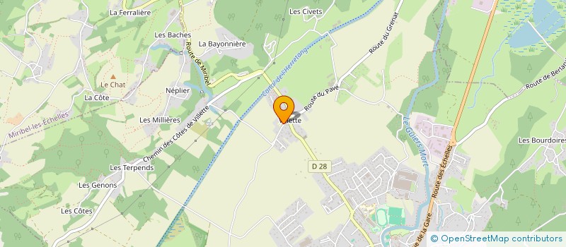 localisation de l'entreprise LMR  SAINT-LAURENT-DU-PONT